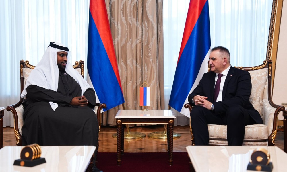 Minić sa Madanijem: U Banjaluci ove godine poslovni forum između Srpske i UAE