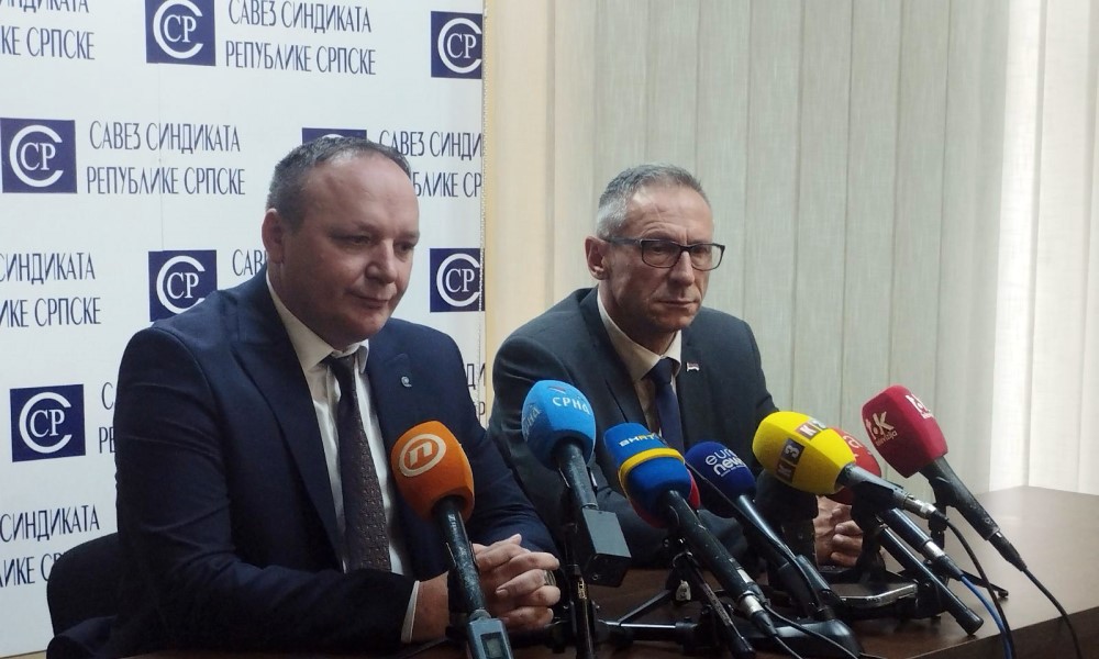 Ostojić i Stanković nakon sastanka: Bez plata i radnika, nema ni penzija FOTO