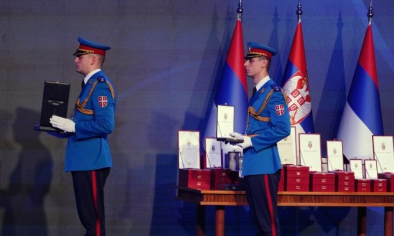 Prisustvuju Dodik i Cvijanovićeva: Počela svečanost dodjele Sretenjskih odlikovanja