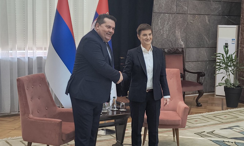 Sastanak održan u Palati “Srbija”: Stevandić razgovarao sa Brnabićevom