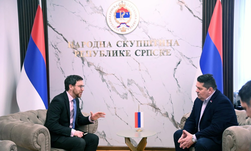 Stevandić razgovarao sa Majlsom: Prioritet Srpske očuvanje mira i stabilnosti