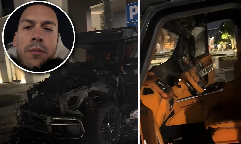 „Malo da se ispolira i kao nov“: Brabus Bake Praseta izgorio u Beogradu na vodi VIDEO