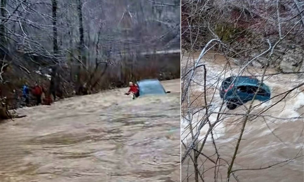 Vozilo završilo u rijeci: Vozač sletio u Drinjaču i preminuo