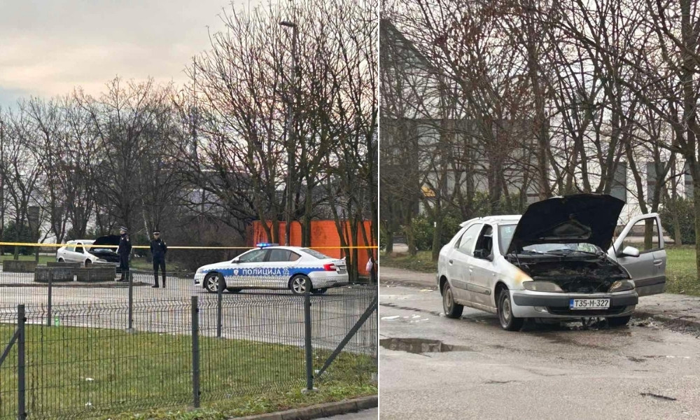 Snimak sa mjesta eksplozije u Banjaluci: Policija i dalje na terenu VIDEO