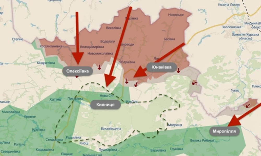 Novo žarište na sjeveru Ukrajine: Rusko napredovanje u Sumskoj oblasti