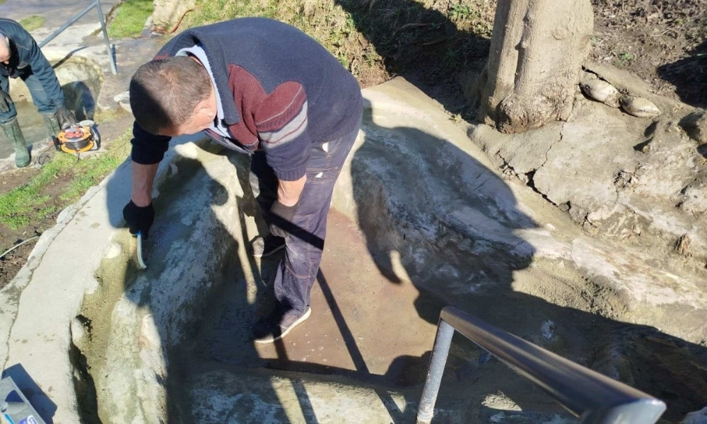 Očišćeni bazeni na Vrućici: Spremni za punjenje i novu sezonu