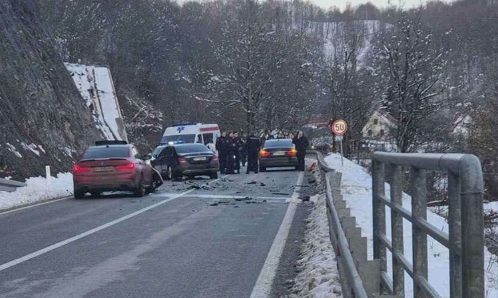 Tri policajca iz pratnje premijera povrijeđena: Sudar sa vozilom kojim je upravljao Ukrajinac