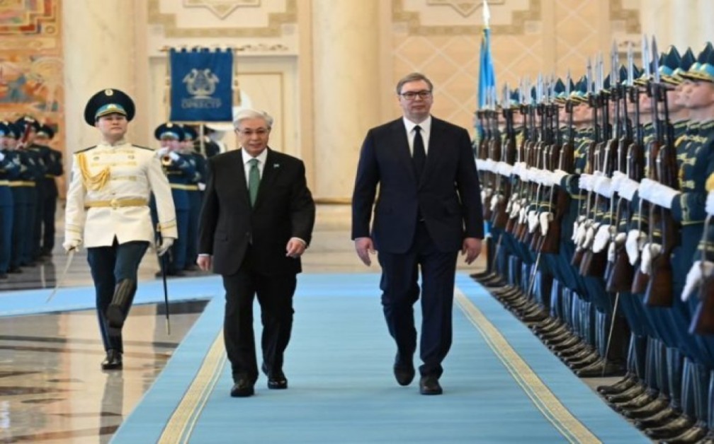 Tokajev odlikovao Vučića: Predsjedniku Srbije Orden zlatnog orla