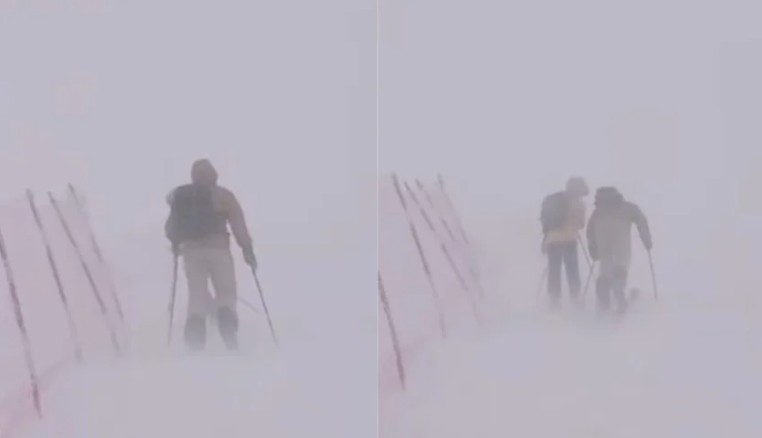 Surova zima na Bjelašnici: Napadalo gotovo pola metra snijega VIDEO