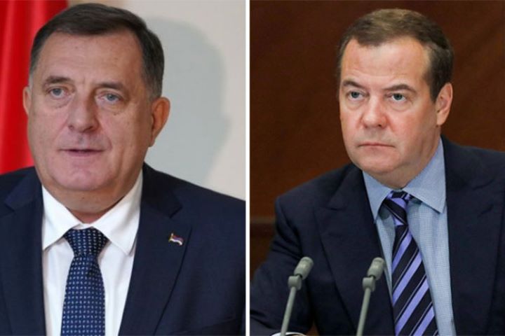 Medvedev čestitao rođendan Dodiku: Cijenimo vašu posvećenost jačanju odnosa Moskve i Banjaluke FOTO