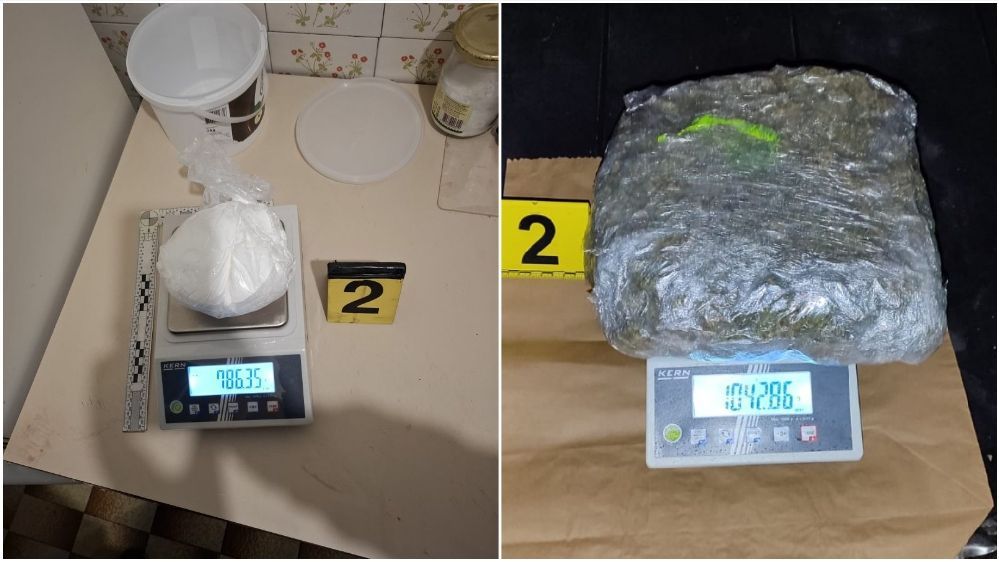Velika akcija policije: Zaplijenjeno 4,3 kilograma droge, uhapšena dva lica