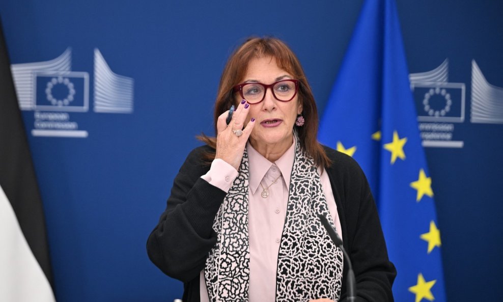 Dubravka Šuica na saslušanju povodom njenog učešća na inauguraciji Odbora za mir u Vašingtonu