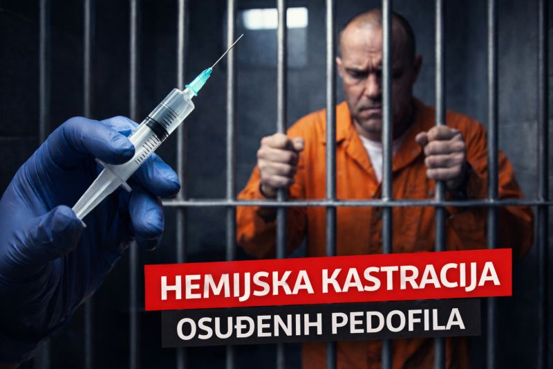 Švedska razmatra uvođenje hemijske kastracije za osuđene pedofile