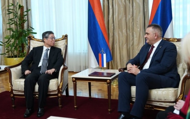 Minić sa ambasadorom Aikijem: Spremnost Srpske za produbljivanje postojećih veza sa Јapanom u svim oblastima