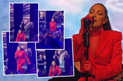 Prijovićka se srušila na bini: Saplela se i pala na nastupu u Njemačkoj VIDEO