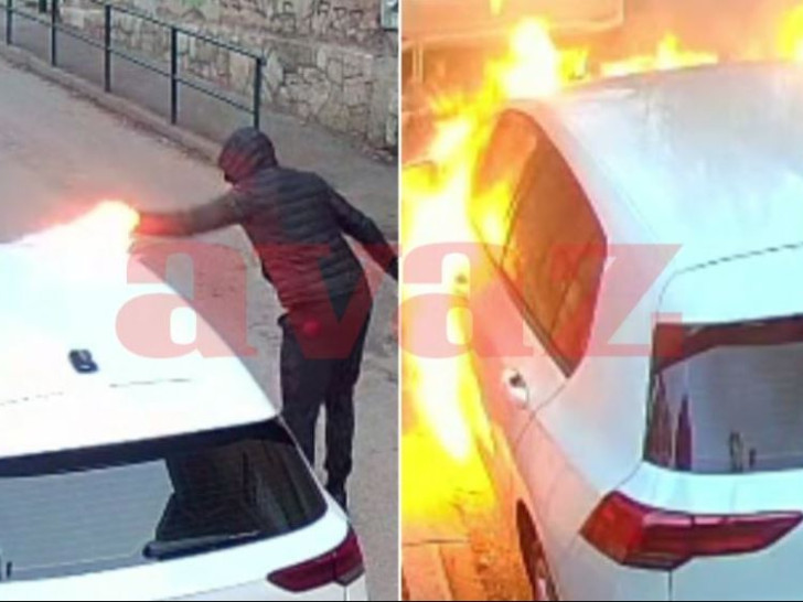 Usred dana zapalio automobil u centru grada: Još se traga za počiniocem VIDEO