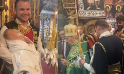 Političari prijateljstvo krunisali kumstvom: Stanivuković krstio ćerku Miloša Stanišića FOTO/VIDEO