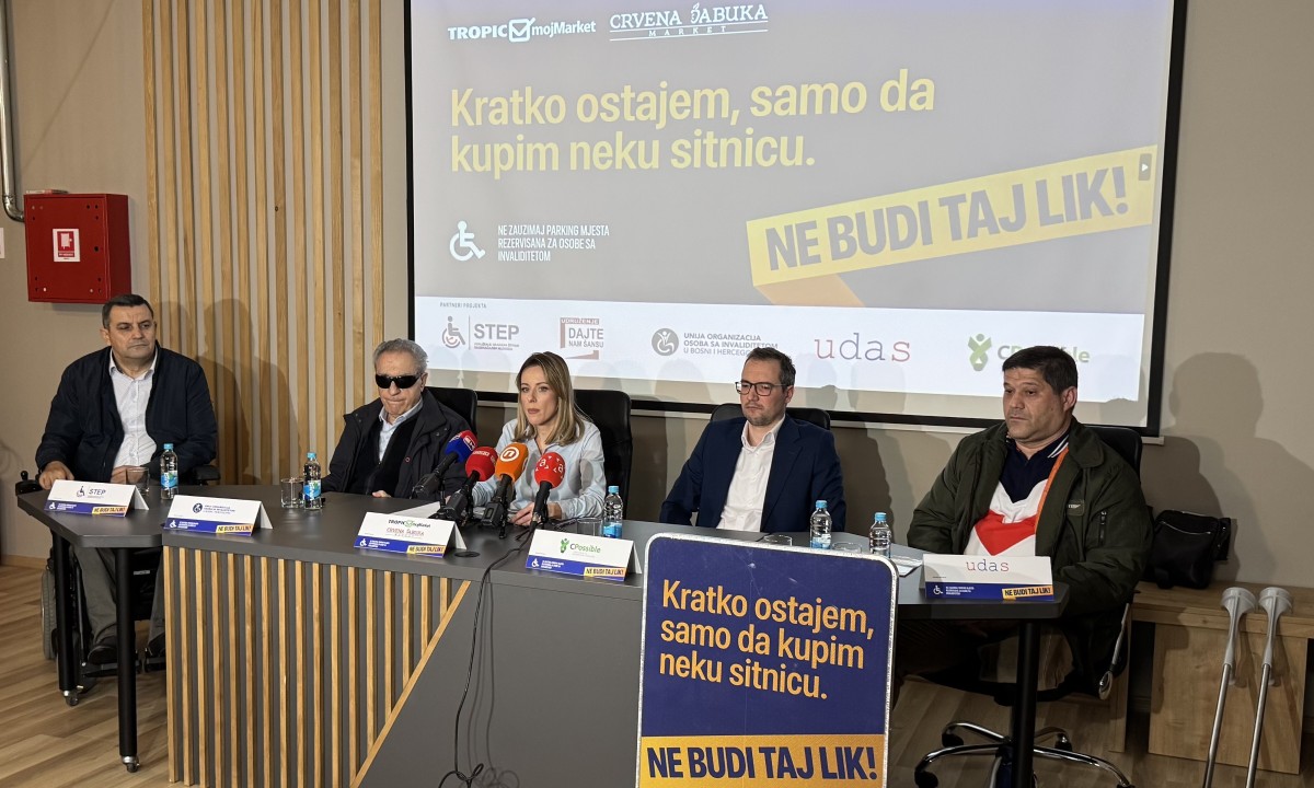 Zašto parkirate na mjesto za osobe sa invaliditetom?! Tropic pokrenuo važnu kampanju