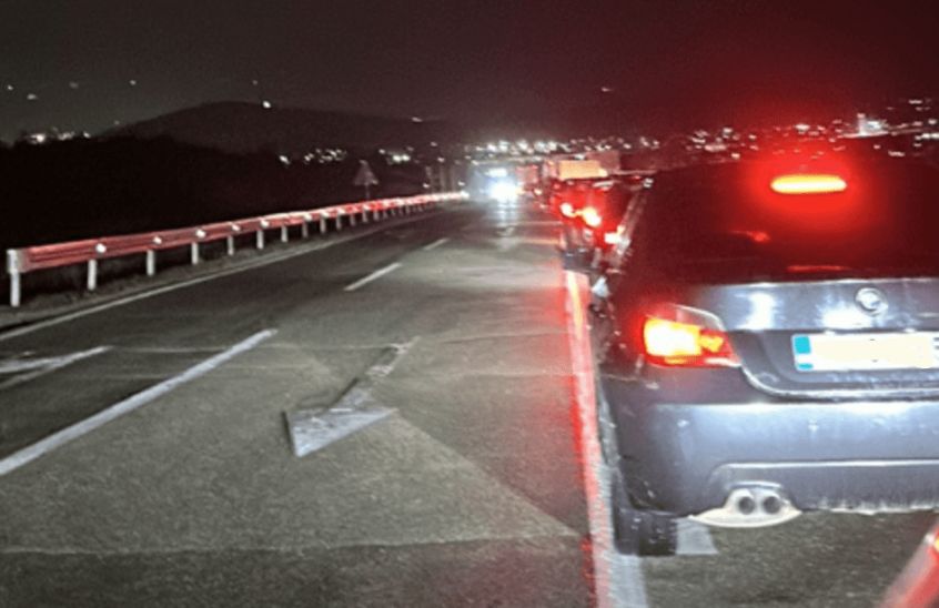 Težak udes na putu Podgorica – Cetinje: Ima mrtvih, saobraćaj potpuno obustavljen