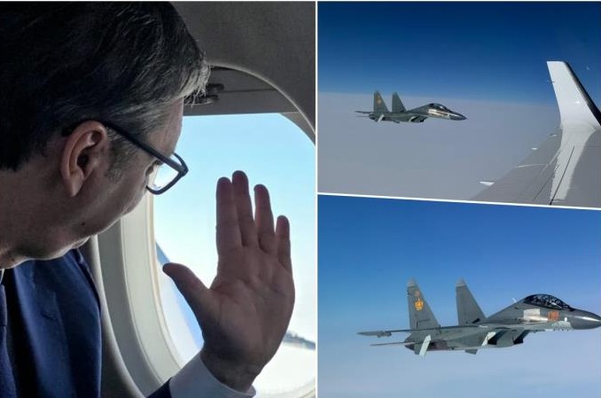 Oglasio se Vučić: Dolazak u Kazahstan u pratnji “SU-30” velika čast za Srbiju VIDEO