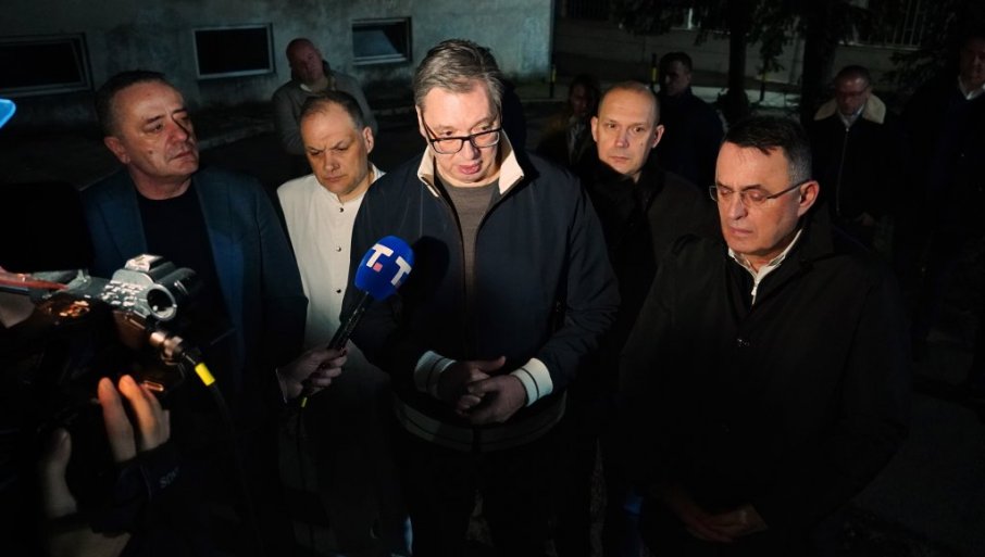 Vučić obišao Dačića na Klinici za pulmologiju: Situacija je teška, ali vjerujemo u ljekare i vjerujemo u njega VIDEO