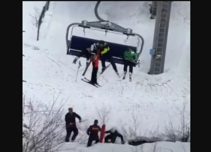 Nova drama na Jahorini: Dijete visilo sa žičare, prolaznici pokušavali da ga spasu VIDEO