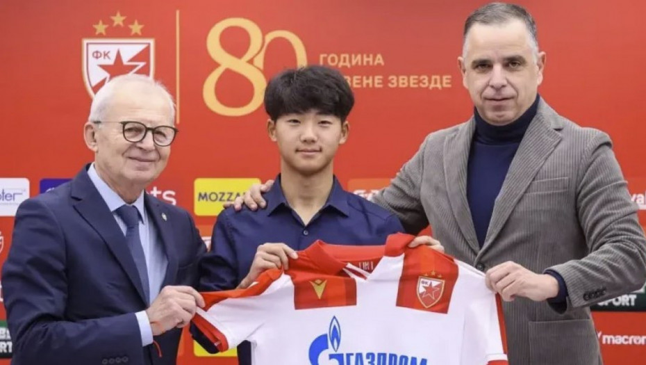 Crvena zvezda dobila prvog Kineza u istoriji!