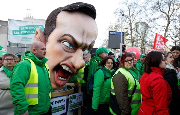 Haos na ulicama Brisela: Oko 80.000 demonstranata protiv Vlade