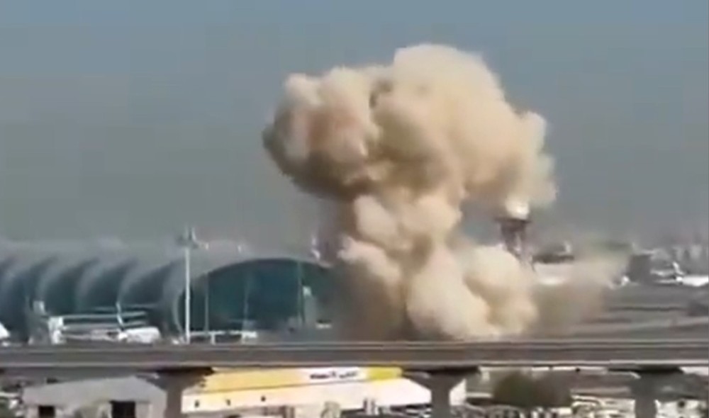 Snažna eksplozija: Dron pogodio aerodrom u Dubaiju VIDEO