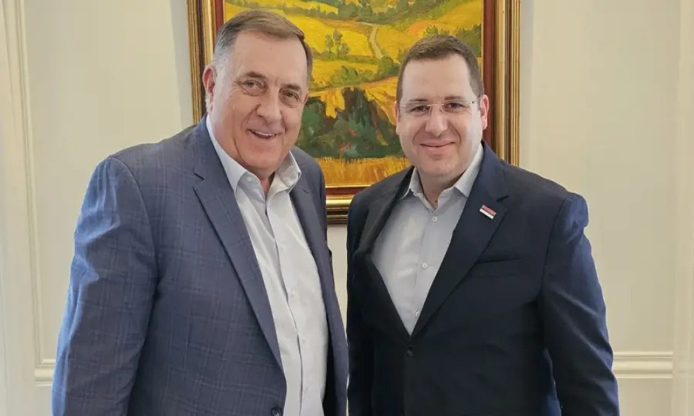 Sastali se Dodik i Kovačević: Zadovoljni pozicijom Republike Srpske
