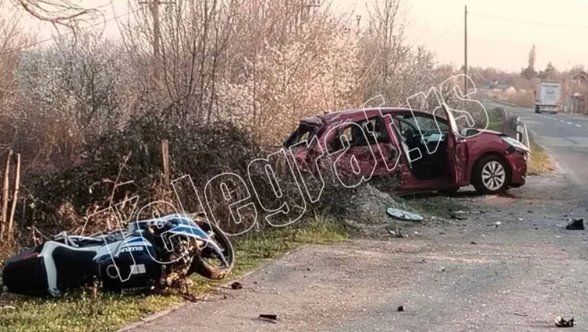 Vozio motor: Jezive scene sa mjesta nesreće u kojoj je poginuo brat Darka Lazić