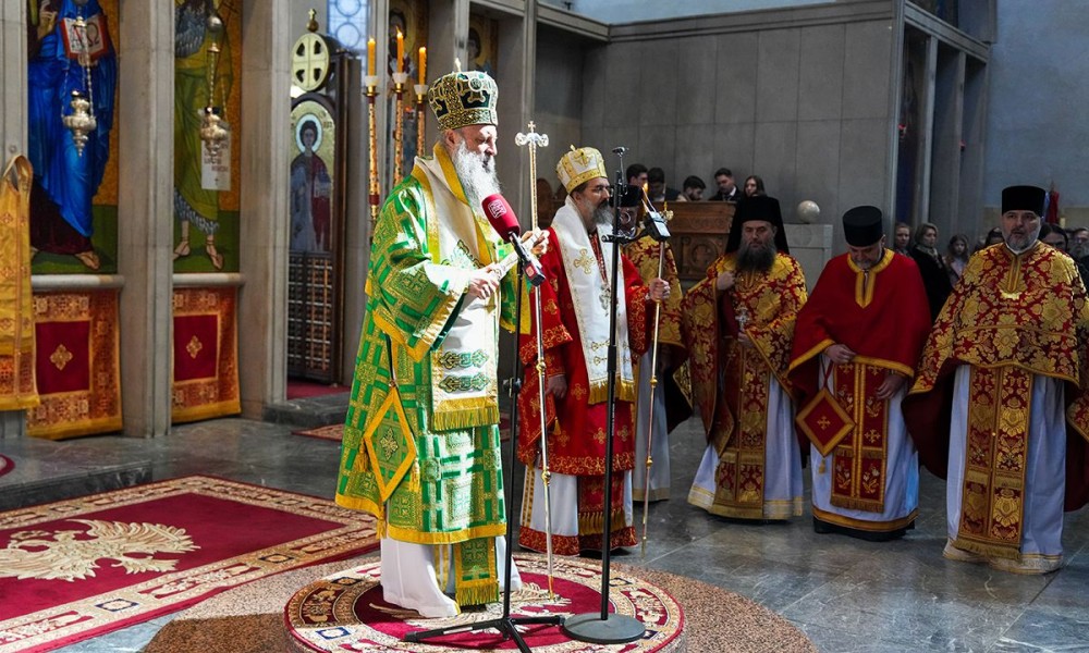 Druga nedjelja Velikog posta: Patrijarh Porfirije služio liturgiju