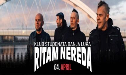 Jedan od najuticajnijih punk/hardcore bendova: Ritam Nereda 4. aprila u Banjaluci