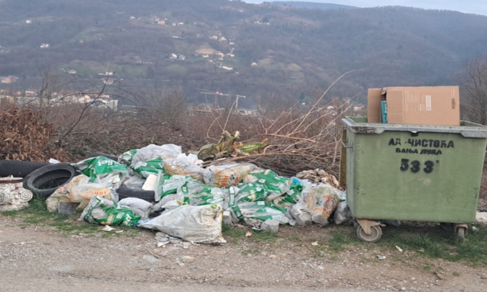 Divlje deponije u Banjaluci: Video-nadzor bi trebao spriječiti nepropisno odlaganje otpada