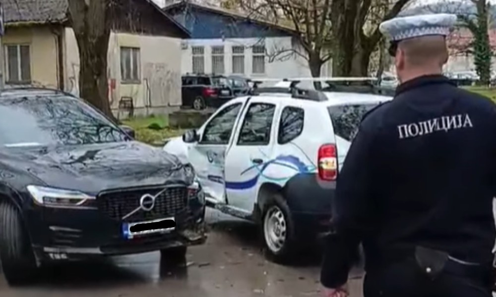 Sudar u Banjaluci: Stvorile se gužve u saobraćaju VIDEO