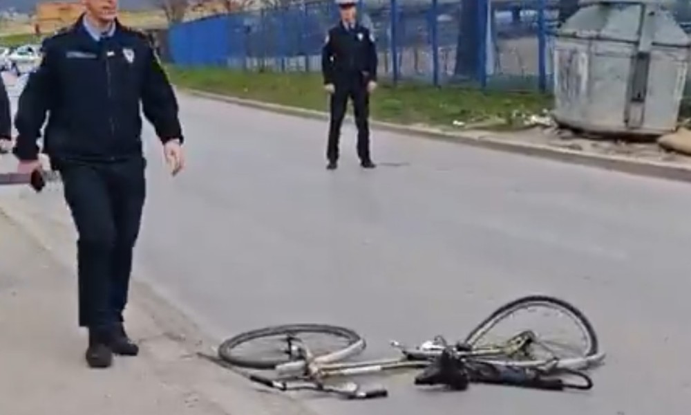 Detalji udesa u Banjaluci: Biciklista povrijeđen u sudaru sa kamionom VIDEO