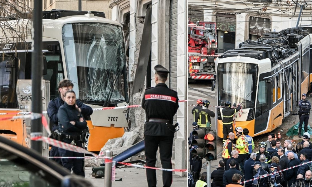 Tramvaj ubrzavao bez kočenja: Dvoje poginulih u stravičnoj nesreći u Milanu