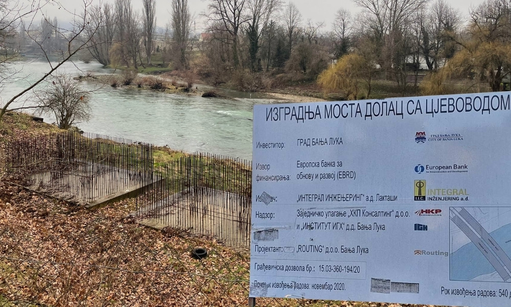 Stanivukoviću, gdje su pare?! SNSD sabrao: Od 14 miliona za most, nisu potrošena ni tri FOTO