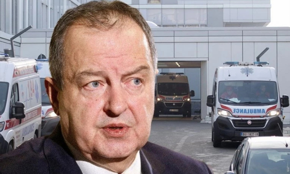 Novi detalji o zdravlju Dačića: Prebačen na odjeljenje Klinike za pulmologiju