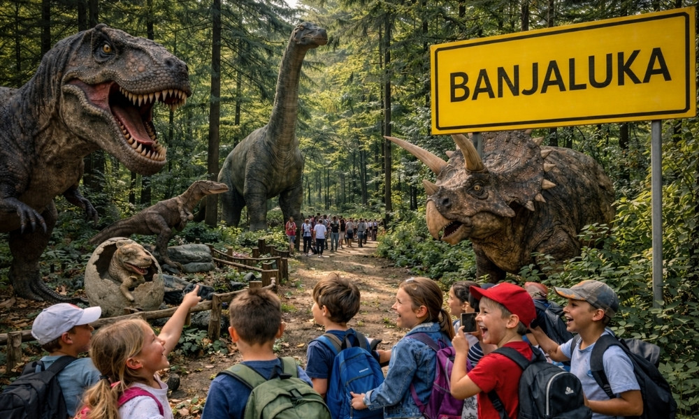 Banjalučki Dino park dobio konačnu lokaciju: Ovdje će biti kompleks od 8.000 kvadrata FOTO