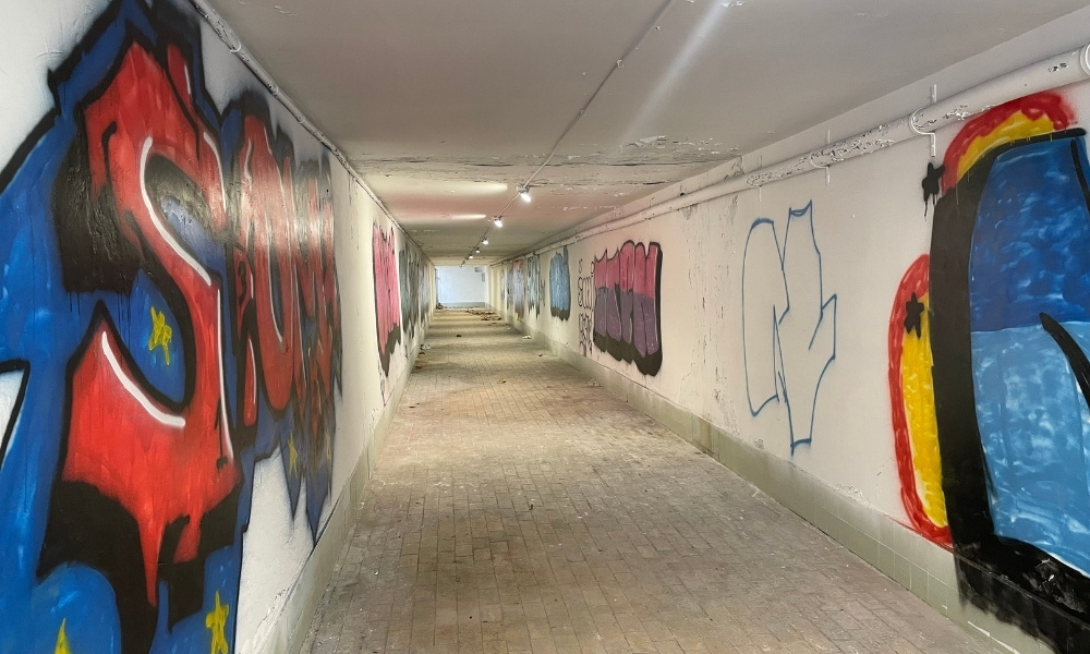 Očišćen, osvijetljen, a kad će otvaranje!? Banjalučki podzemni prolaz “zlata vrijedan” još pod katancem FOTO/VIDEO