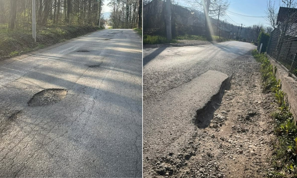 Dobijaju most, a put načisto propao: Vozači banjalučkog naselja u svakodnevnom slalomu preko rupa FOTO