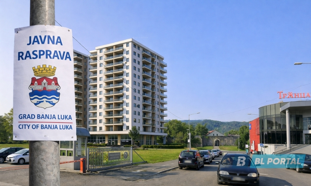 Šta će se graditi pored Kastela: Građani pozvani na javnu raspravu o planu FOTO