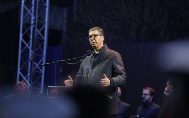 Vučić u Vranju: Nikada se neću odreći Kosova i Metohije i moje Srbije