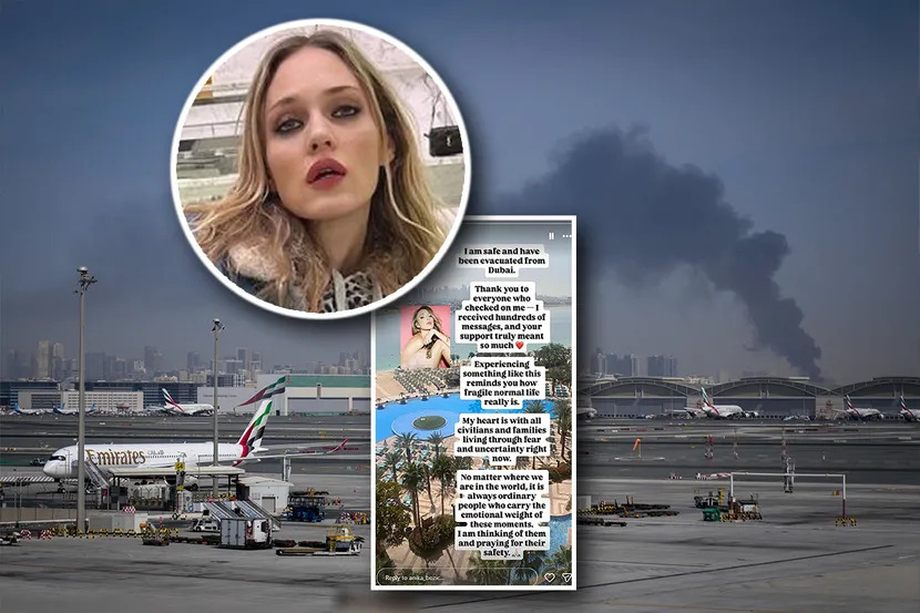 Evakuisana Srpkinja iz Dubaija: Manekenka usred sukoba između Irana i SAD-a FOTO
