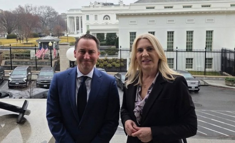 Cvijanović u Bijeloj kući sa Ejgenom: O mogućnostima produbljivanja ekonomske saradnje sa SAD FOTO