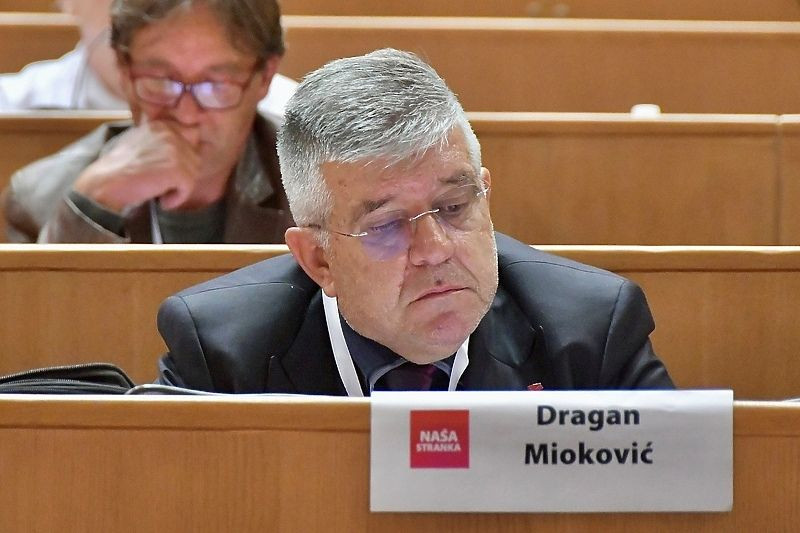 Dragan Mioković smijenjen sa funkcije predsjedavajućeg Predstavničkog doma