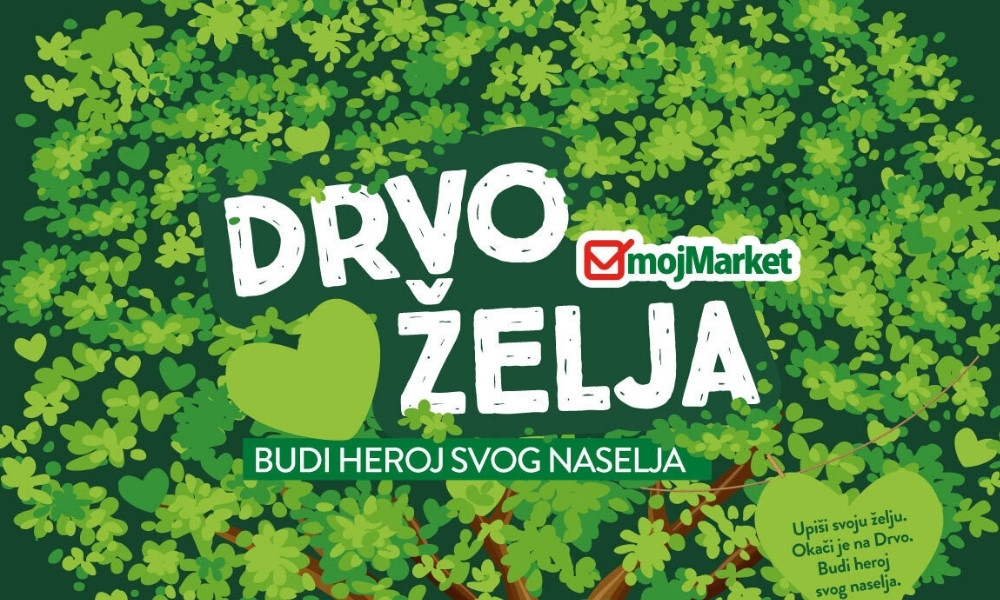 „Drvo želja“ stiže u banjalučka naselja: mojMarket poziva komšije da postanu heroji svog naselja
