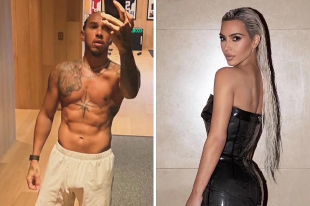 Spreman za povratak: Hamilton pokazao isklesano tijelo nakon treninga sa Kardashian