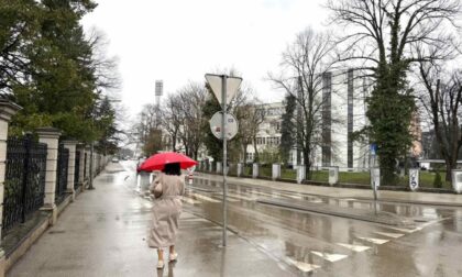 U planinskim predjelima snijeg: Danas oblačno sa kišom, od sredine dana prestanak padavina